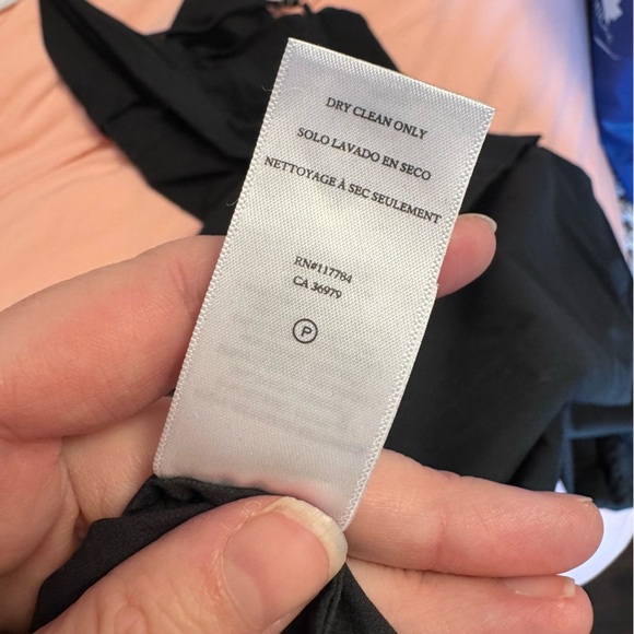 Rails Black Midi Dress with Bow Detail - Picture 16 of 16